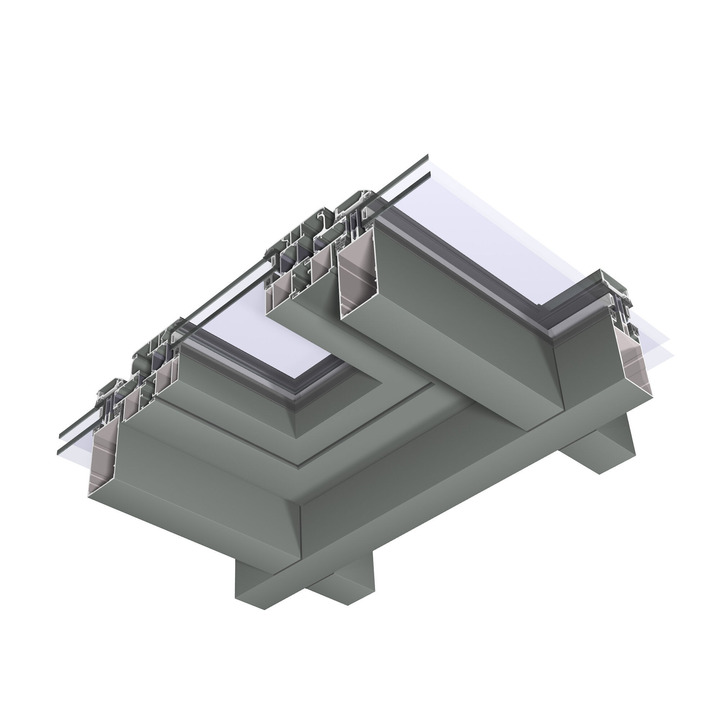 Алюминиевая фасадная система Reynaers Concept Wall 50 Киев frv inside