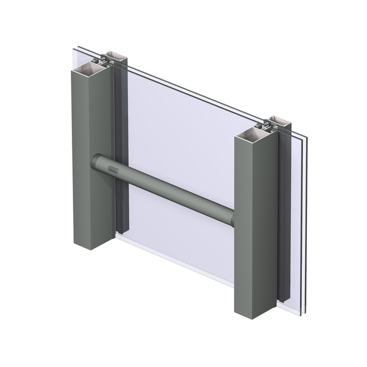 Алюминиевая фасадная система Reynaers Concept Wall 60 Киев protection