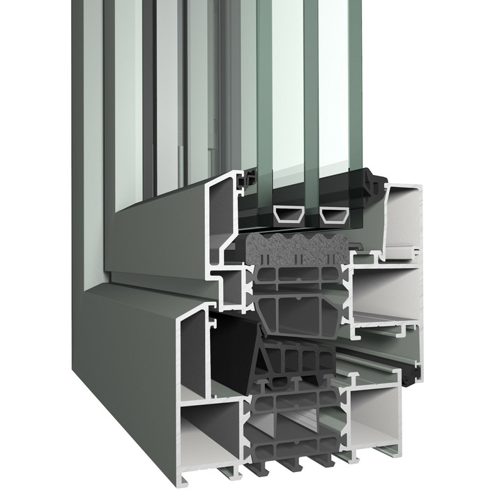 Алюминиевая дверь Reynaers MasterLine 8 Deco Алюминиевая дверь Reynaers MasterLine 8 Deco