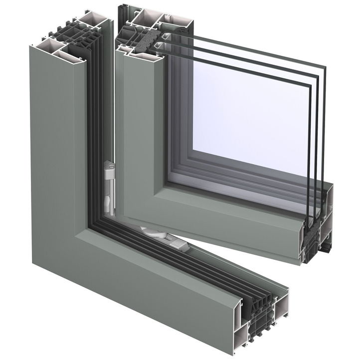 Алюминиевые двери Reynaers MasterLine 8 Deco