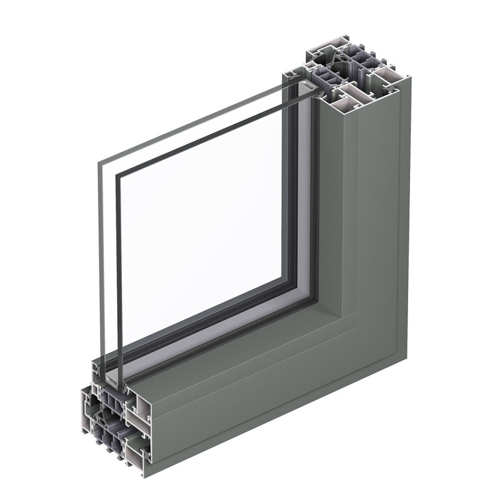 Алюминиевые двери Reynaers SlimLine 38 Cubic Алюминиевые двери Reynaers SlimLine 38 Cubic