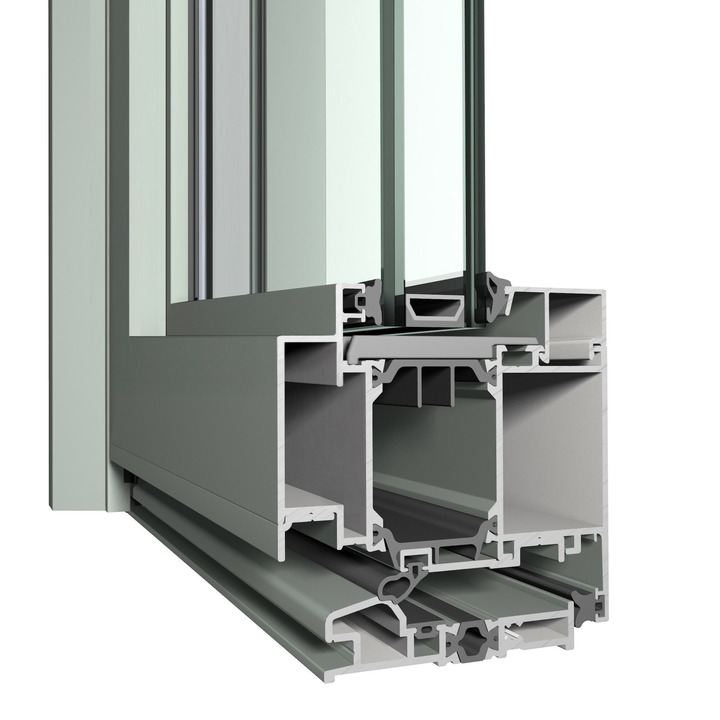 Алюминиевая дверь Reynaers SlimLine 38 Ferro Алюминиевая дверь Reynaers SlimLine 38 Ferro