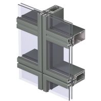  Алюминевая фасадная система Reynaers Concept Wall 65